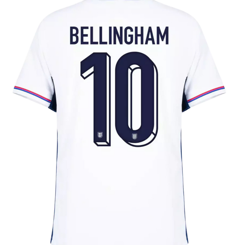 England Jersey home player Bellingham 10