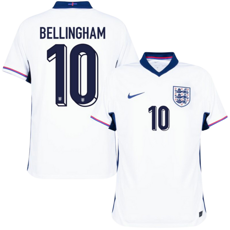 England Jersey home player Bellingham 10