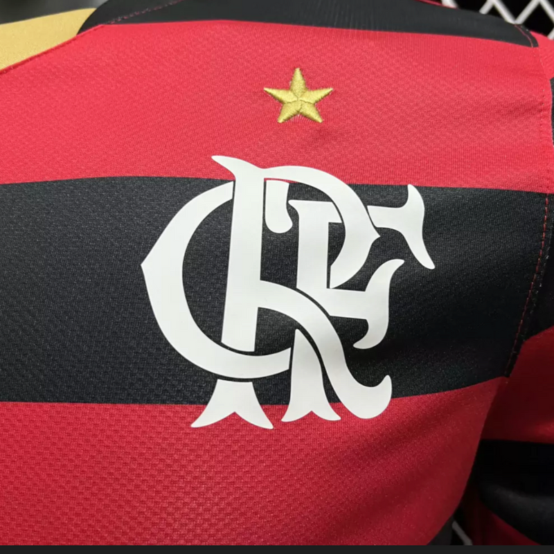 Flamengo Jersey retro 2008 long sleeve player home