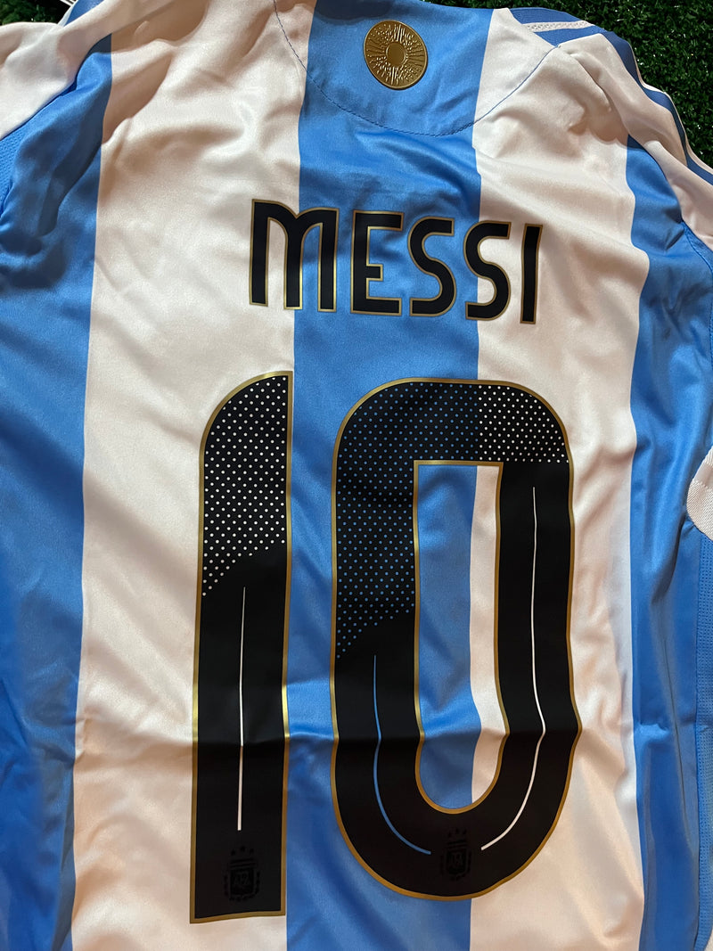 Argentina Jersey Messi 10 home player