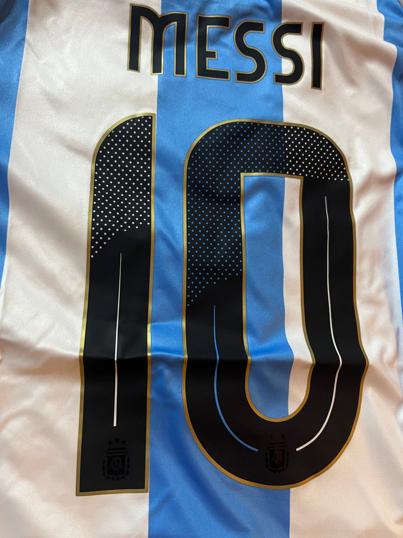 Argentina Jersey Messi 10 home player